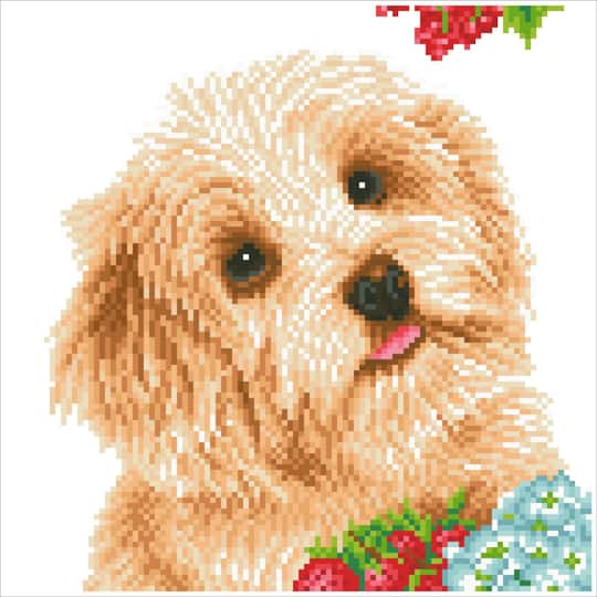 Diamond Dotz® I Love My Dog Diamond Painting Kit